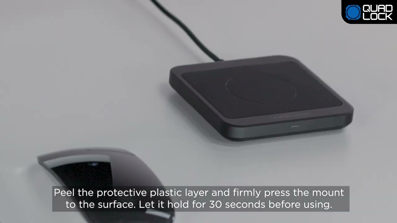 Quad Lock - What's Included / How To Install - Wireless Charging Pad